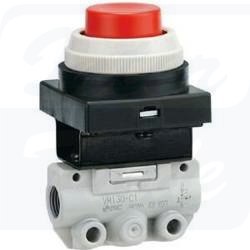 [VM130-F01-00A] Seria 100, zawór 2/2 i 3/2 sterowany mechanicznie
