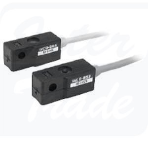 [D-B54L] B53/B54/B64, Czujniki kontaktronowe, mocowane taśmą, kabel zatopiony
