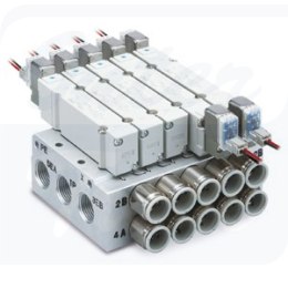 [JJ5SY5-40-02B-02F] JJ5SY5-40, Przyłącza wyjściowe z boku